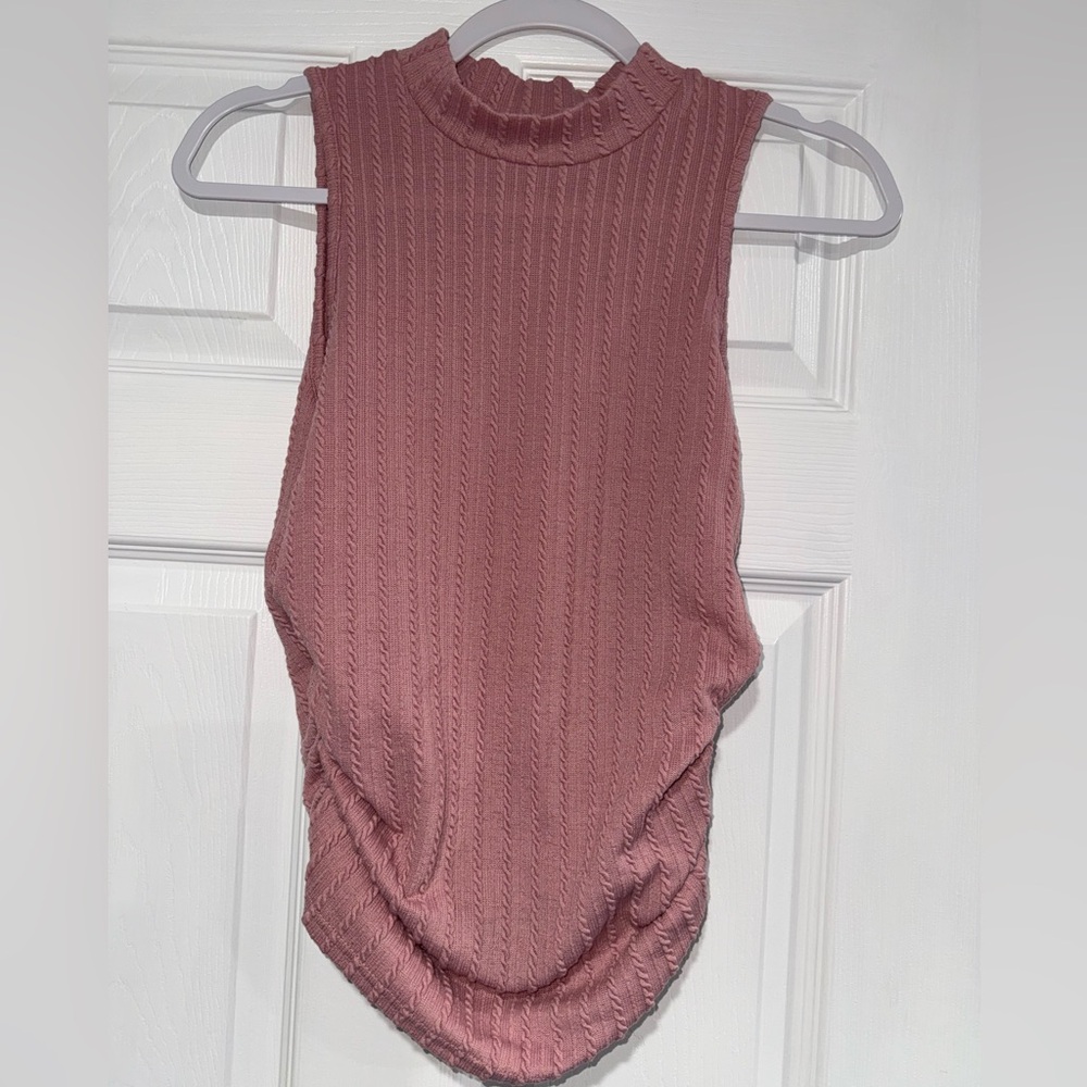 Ruffled tank top